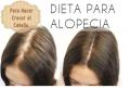 Dieta para Alopecia