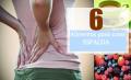 6 Alimentos para curar el dolor de Espalda