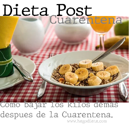 Dieta Post Cuarentena